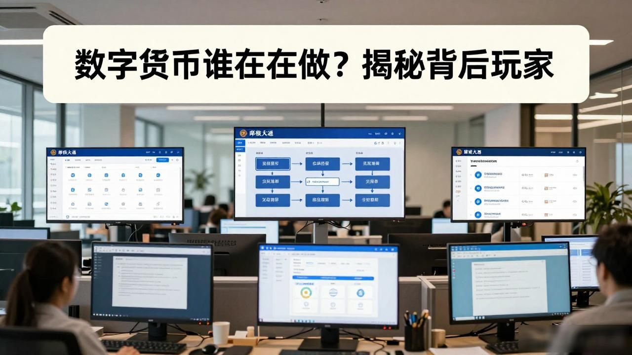 数字货币谁在做？揭秘背后玩家