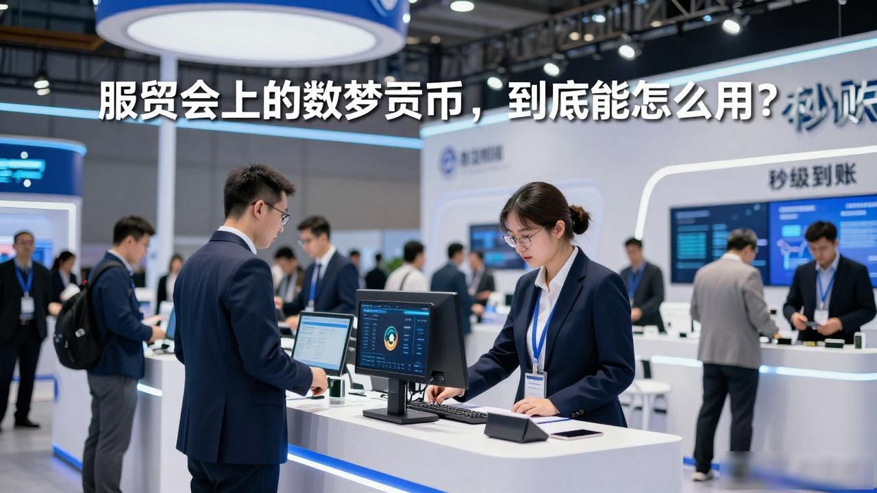 服贸会上的数字货币，到底能怎么用？