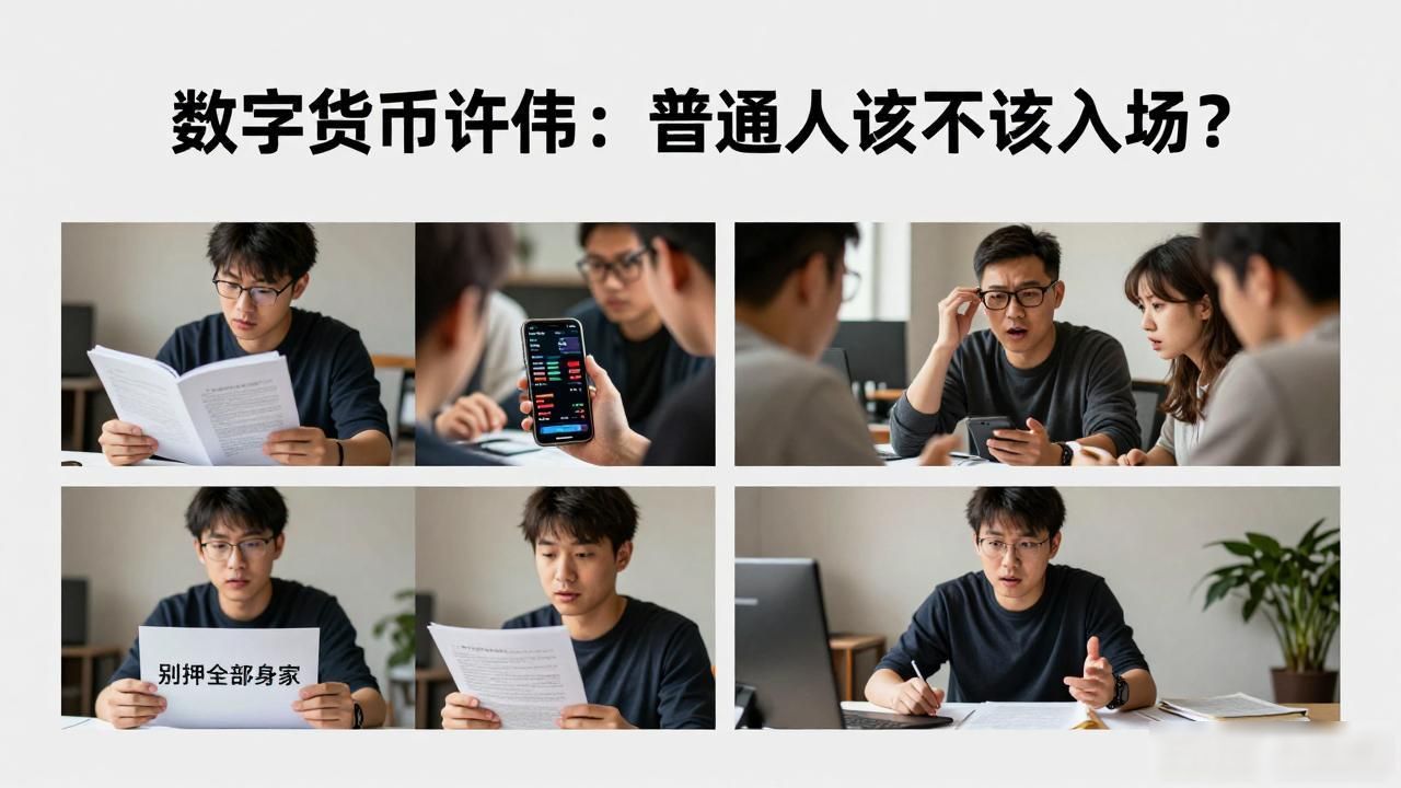数字货币许伟：普通人该不该入场？