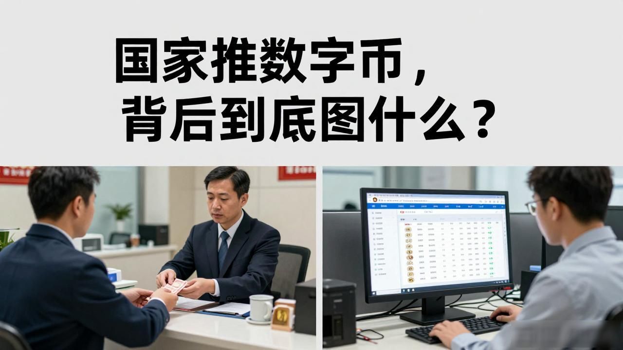 国家推数字货币，背后到底图什么？