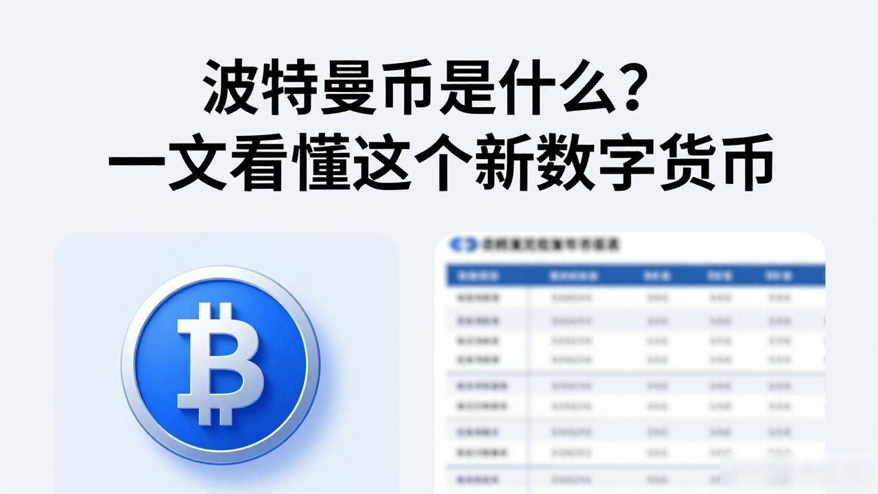 波特曼币是什么？一文看懂这个新数字货币