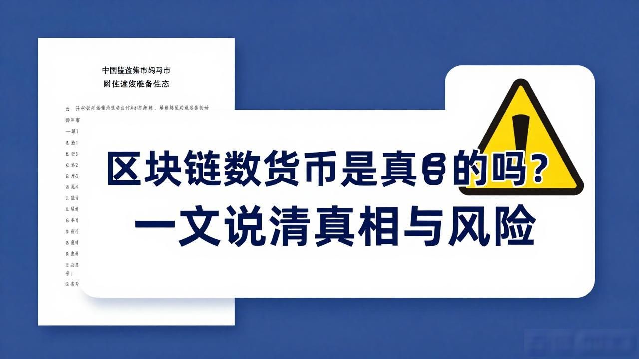 区块链数字货币是真的吗？一文说清真相与风险