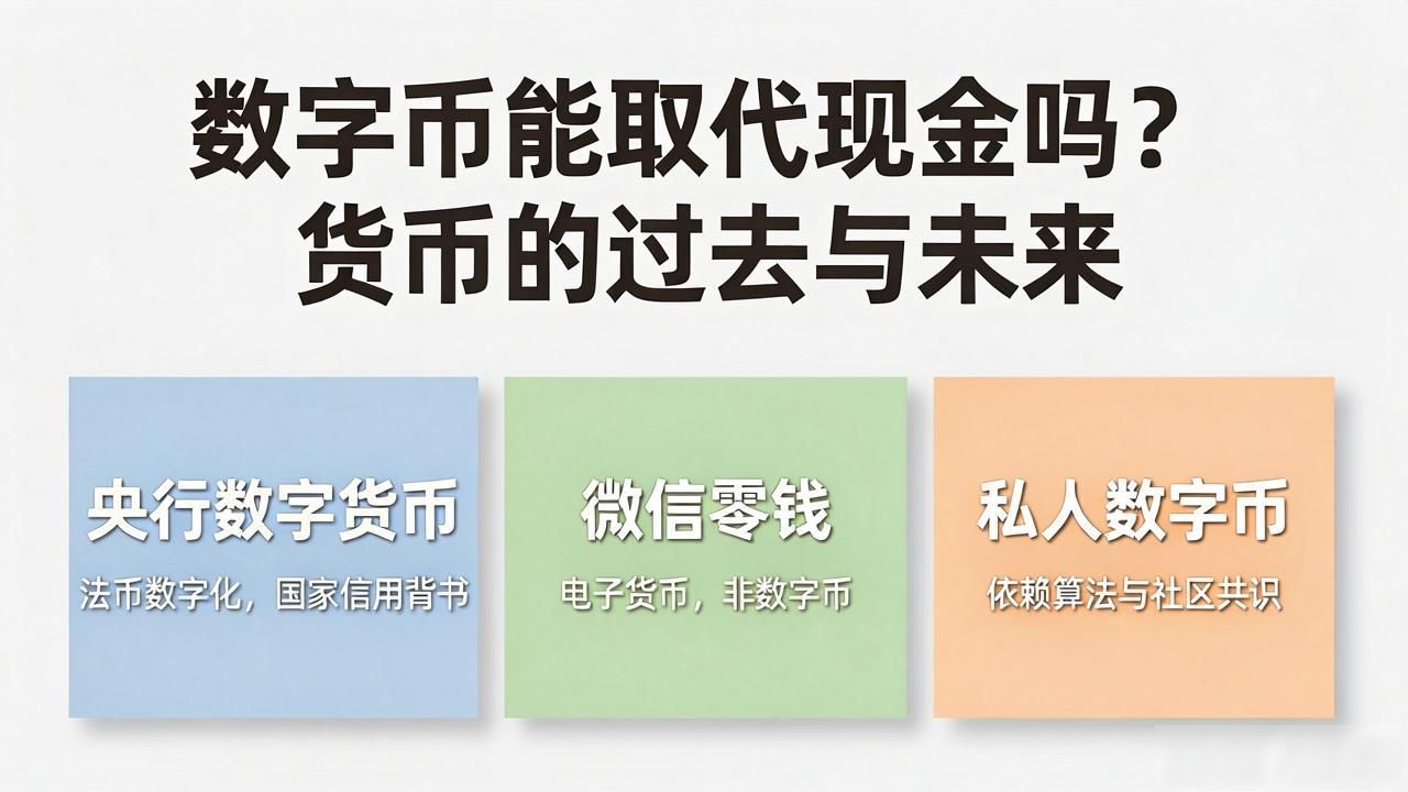 数字币能取代现金吗？货币的过去与未来