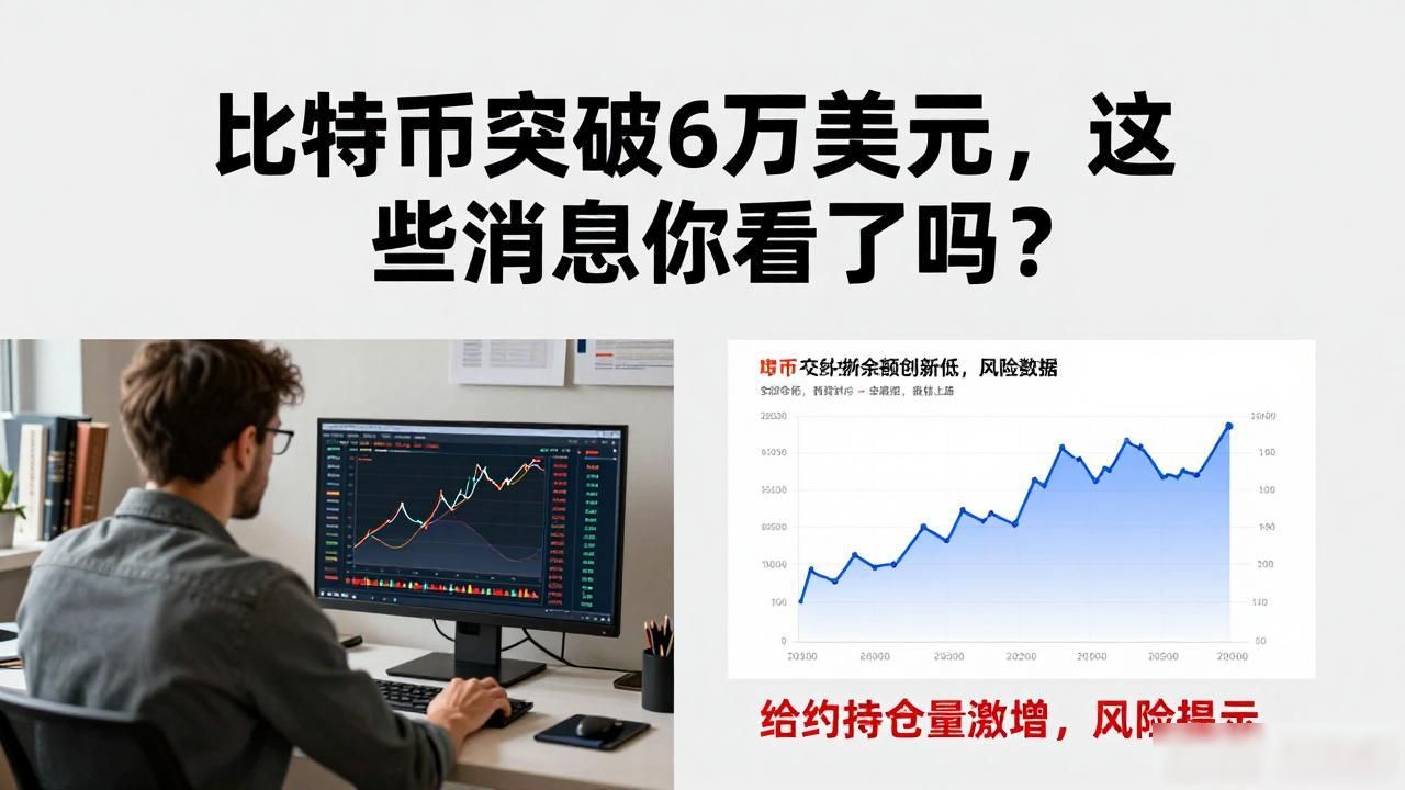比特币突破6万美元，这些消息你看了吗？