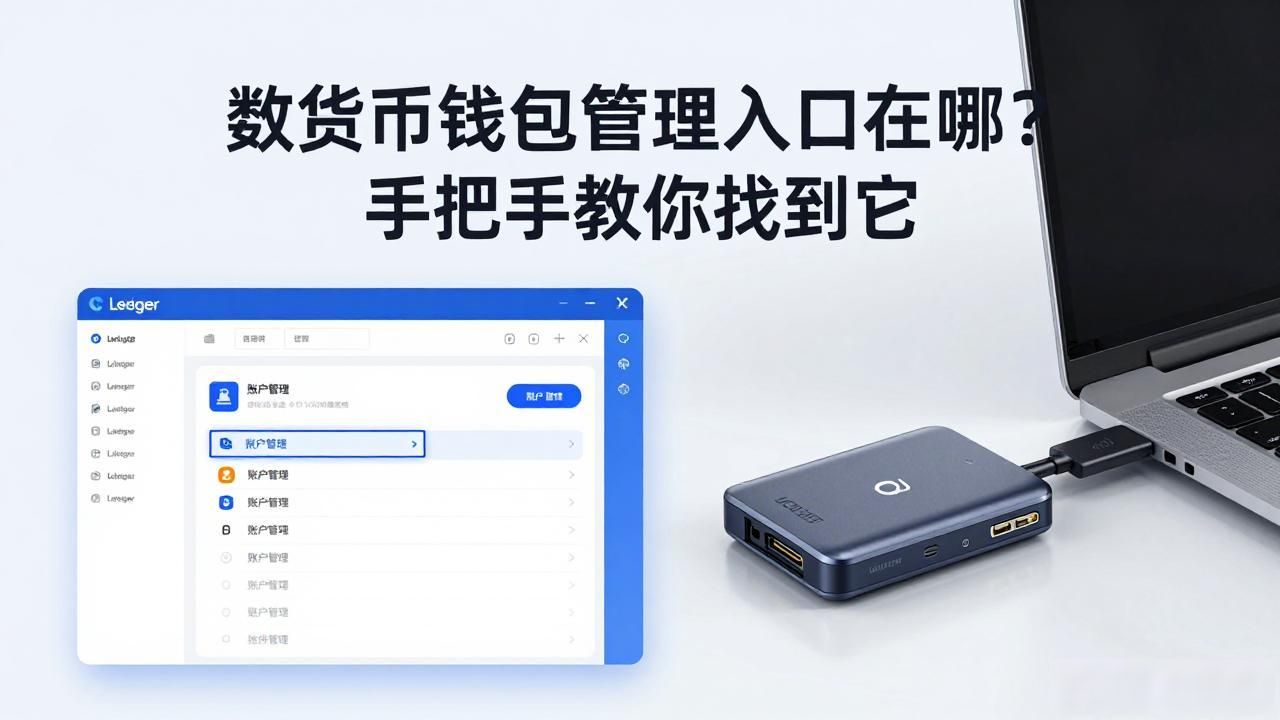 数字货币钱包管理入口在哪？手把手教你找到它