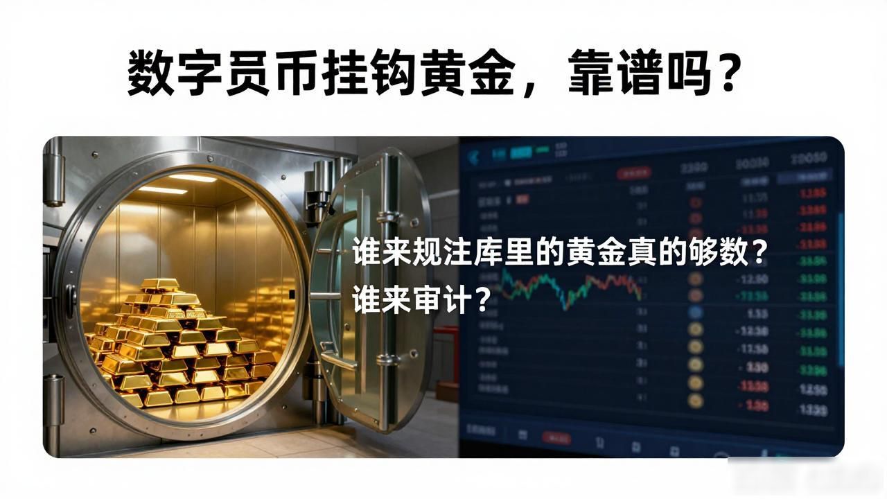 数字货币挂钩黄金，靠谱吗？