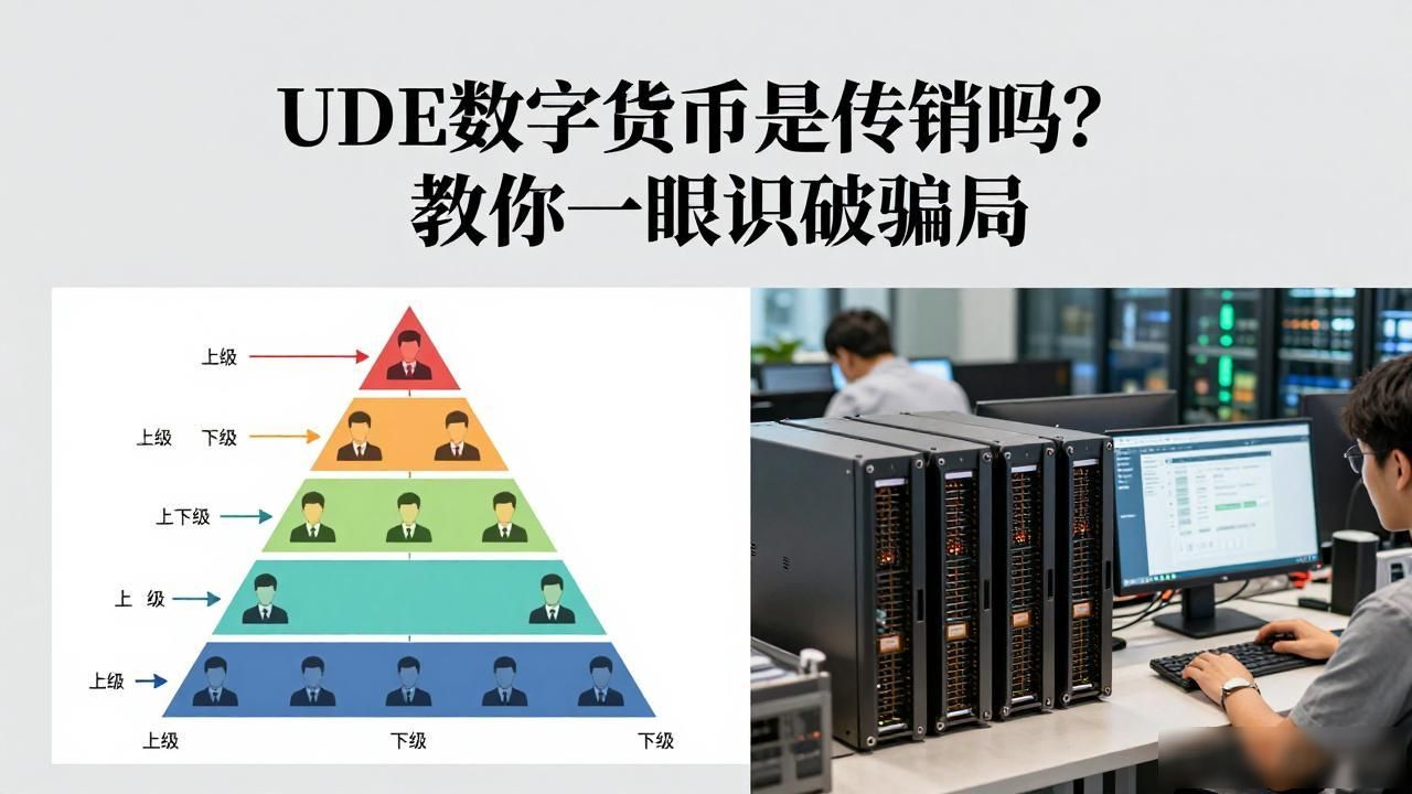 UDE数字货币是传销吗？教你一眼识破骗局