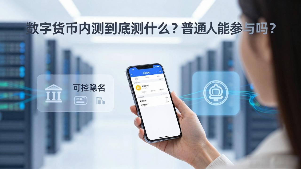 数字货币内测到底测什么？普通人能参与吗？