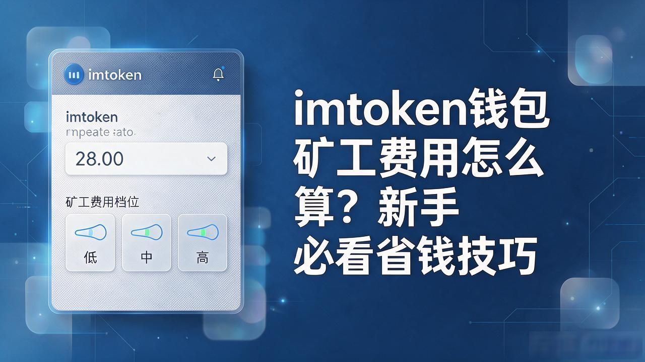 imtoken钱包矿工费用怎么算？新手必看省钱技巧