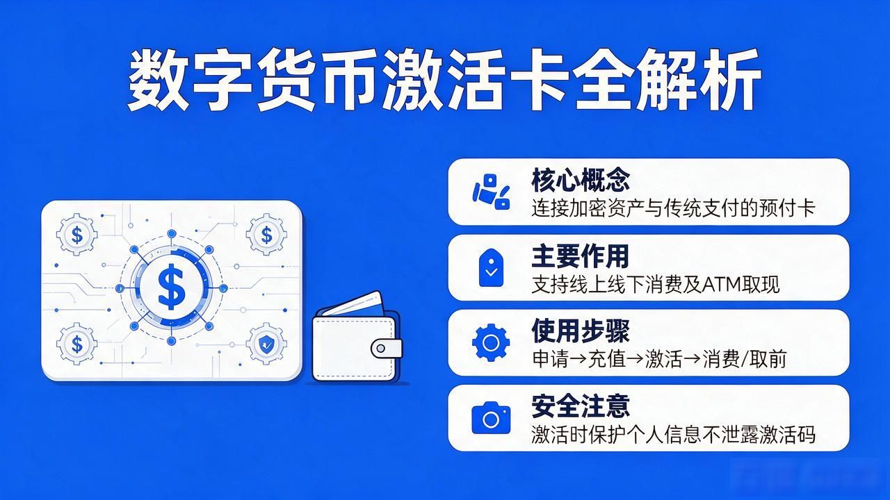 数字货币激活卡是什么？作用和用法全解析
