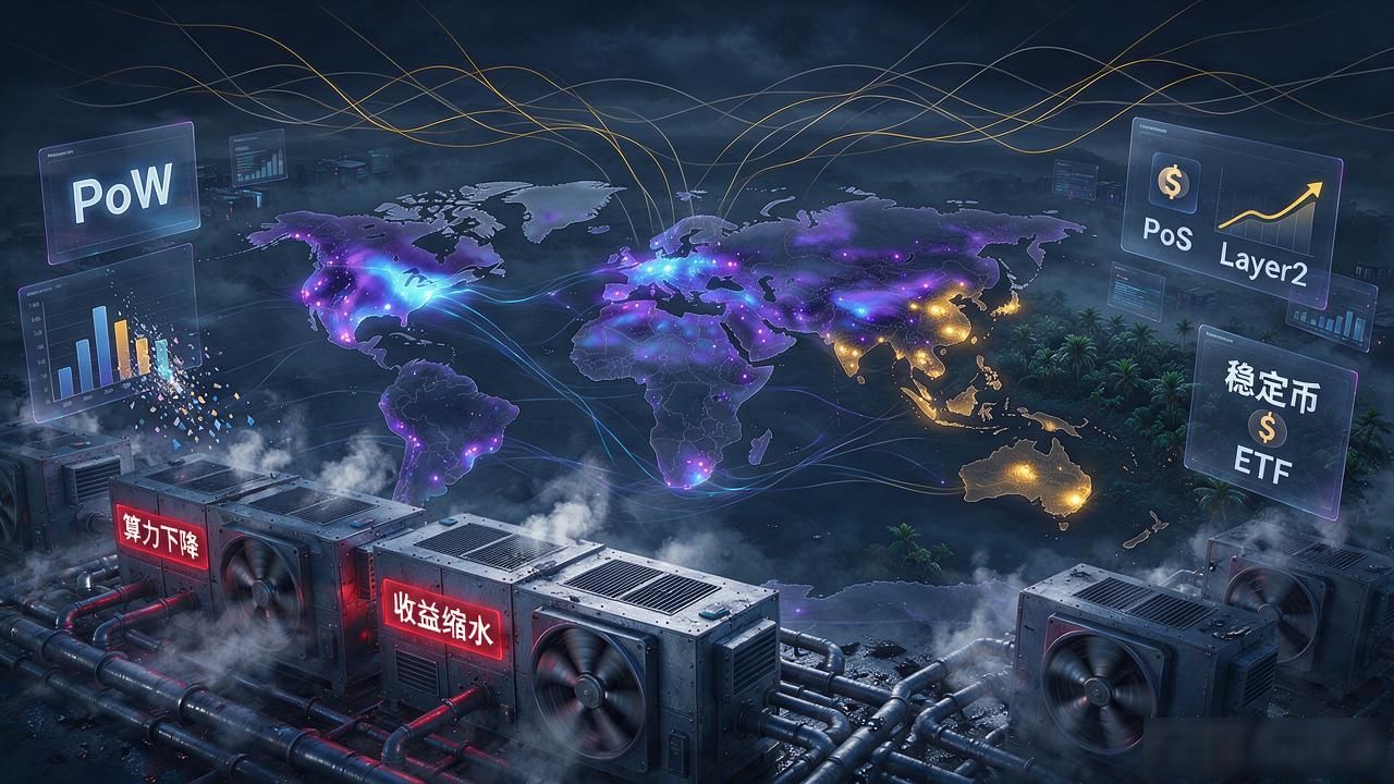 数字货币算力大缩水，矿工赚不到钱，币价还撑得住吗