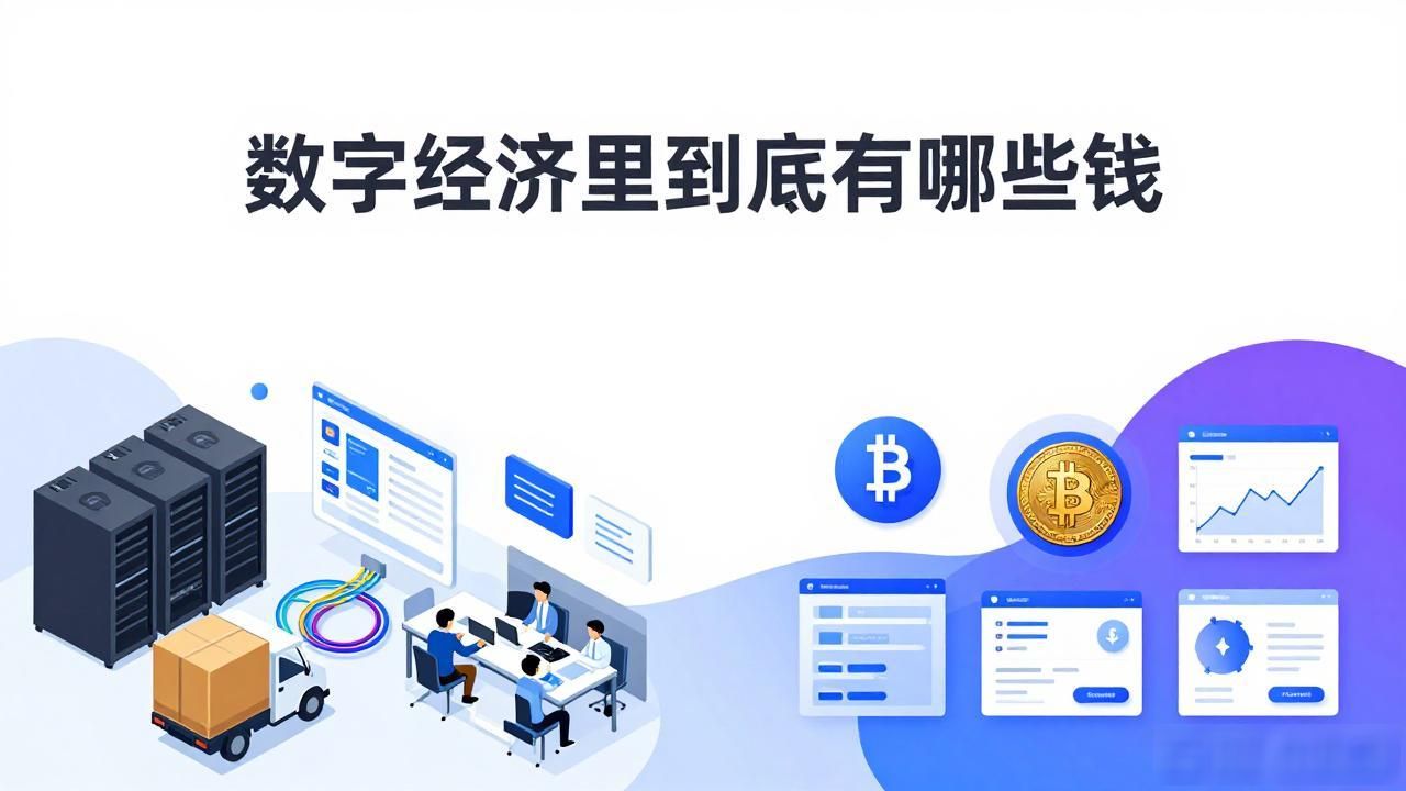 数字经济里到底有哪些钱