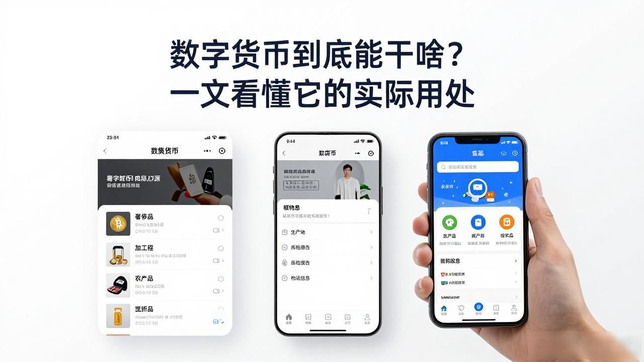 数字货币到底能干啥？一文看懂它的实际用处