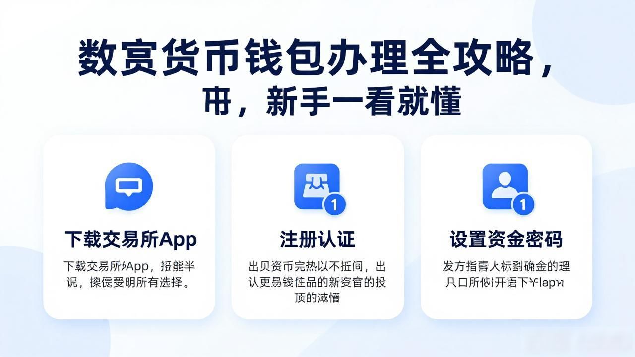 数字货币钱包办理全攻略，新手一看就懂