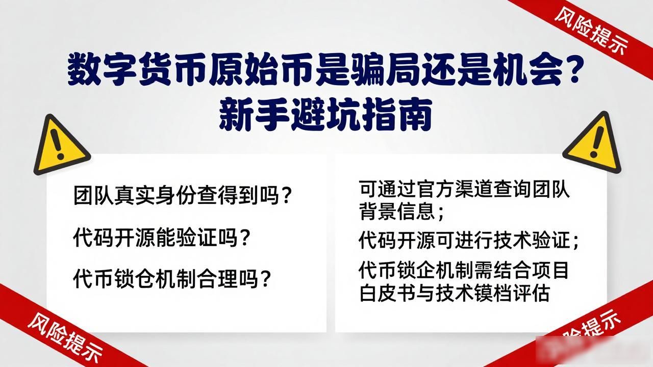 数字货币原始币是骗局还是机会？新手避坑指南