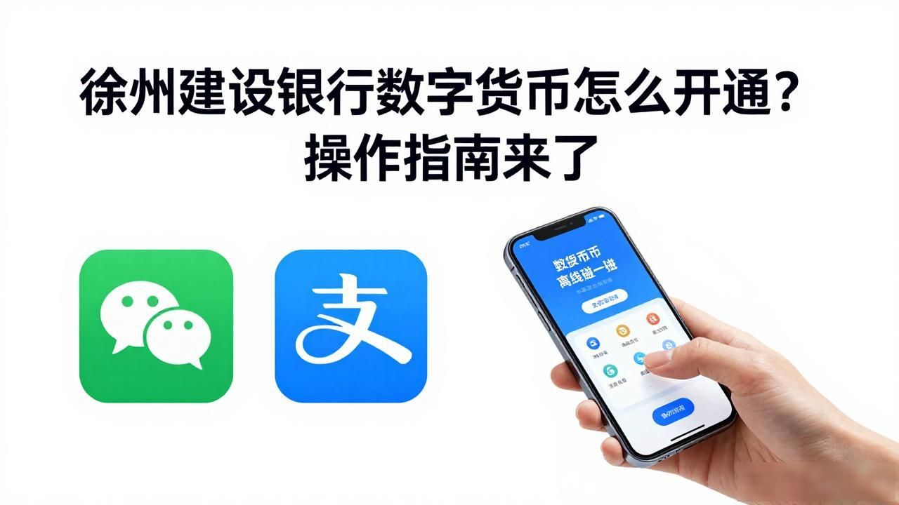 徐州建设银行数字货币怎么开通？操作指南来了