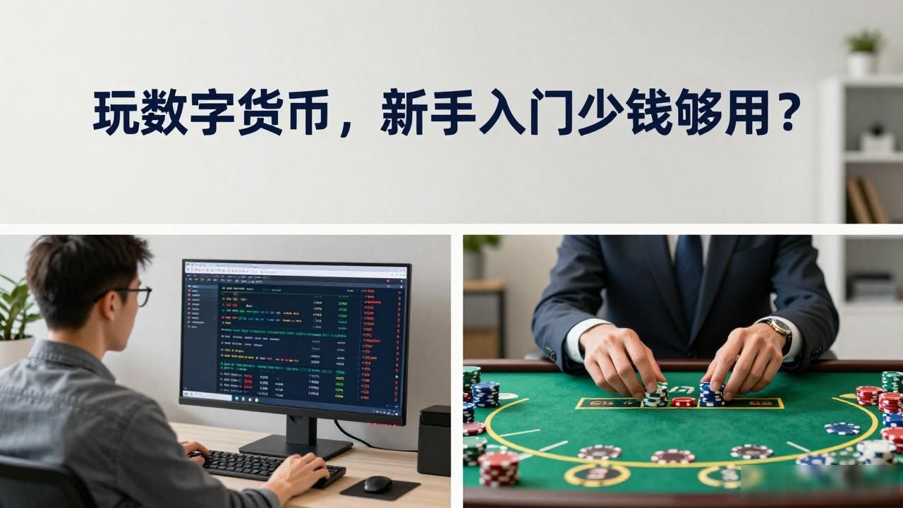 玩数字货币，新手入门多少钱够用？