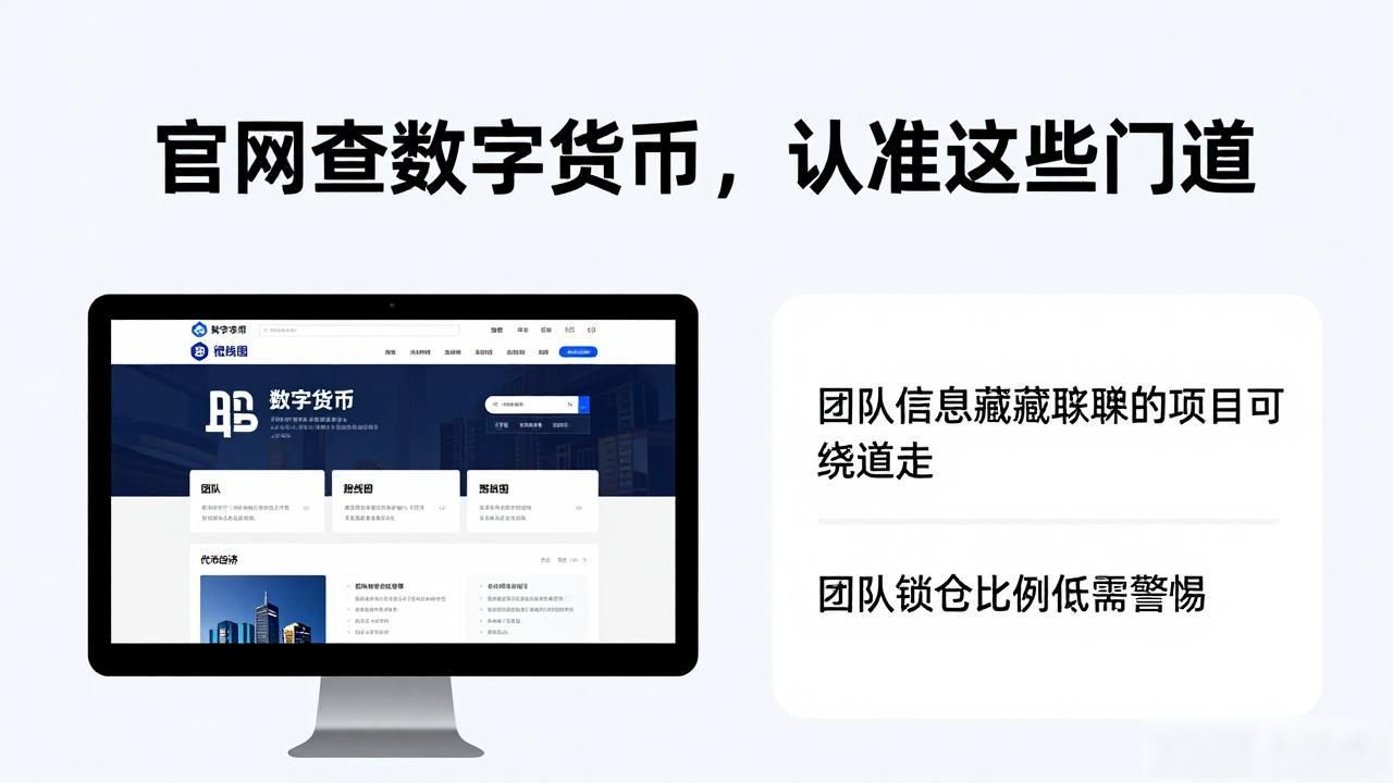 官网查数字货币，认准这些门道