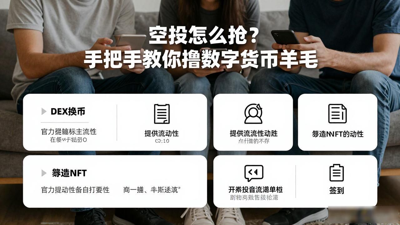空投怎么抢？手把手教你撸数字货币羊毛