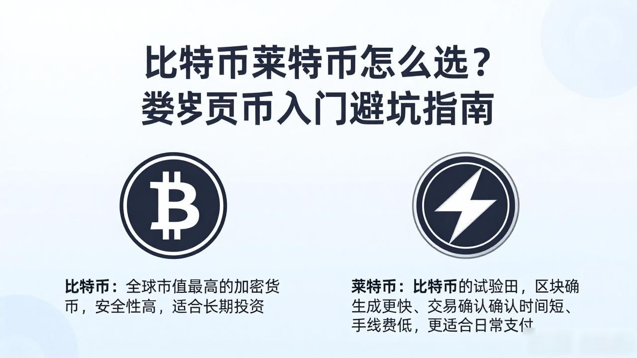 比特币莱特币怎么选？数字货币入门避坑指南