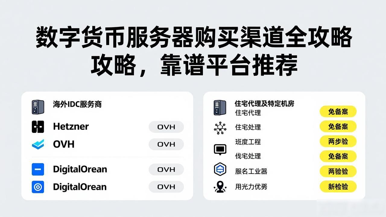 数字货币服务器购买渠道全攻略，靠谱平台推荐